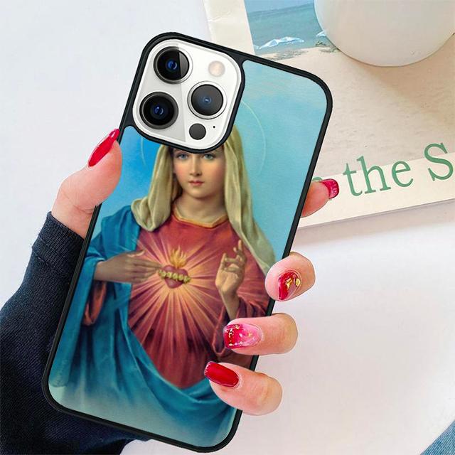 Virgen de Guadalupe Coque Shell For iPhone 17 Air 15 16 14 13 12 Pro Max 11 Pro Max Plus Phone Case Cover