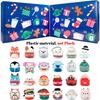 2025 Christmas Mini Animal Toys - 24 Days Micro Cute Animal Figures Toy Kids Advent Calendar,Mini Animal Model for Kids Boys Girls