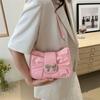 Niche Bow Handbag New Summer Fashion Underarm Bag Trendy Sweet and Cool One-shoulder Crossbody Small Square Bag