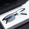 Trendy Men's Business Photochromic Myopia Sunglasses Unisex Fashion Anti-blue Light Near Sight Eyewear Minus Diopter Eyeglasses