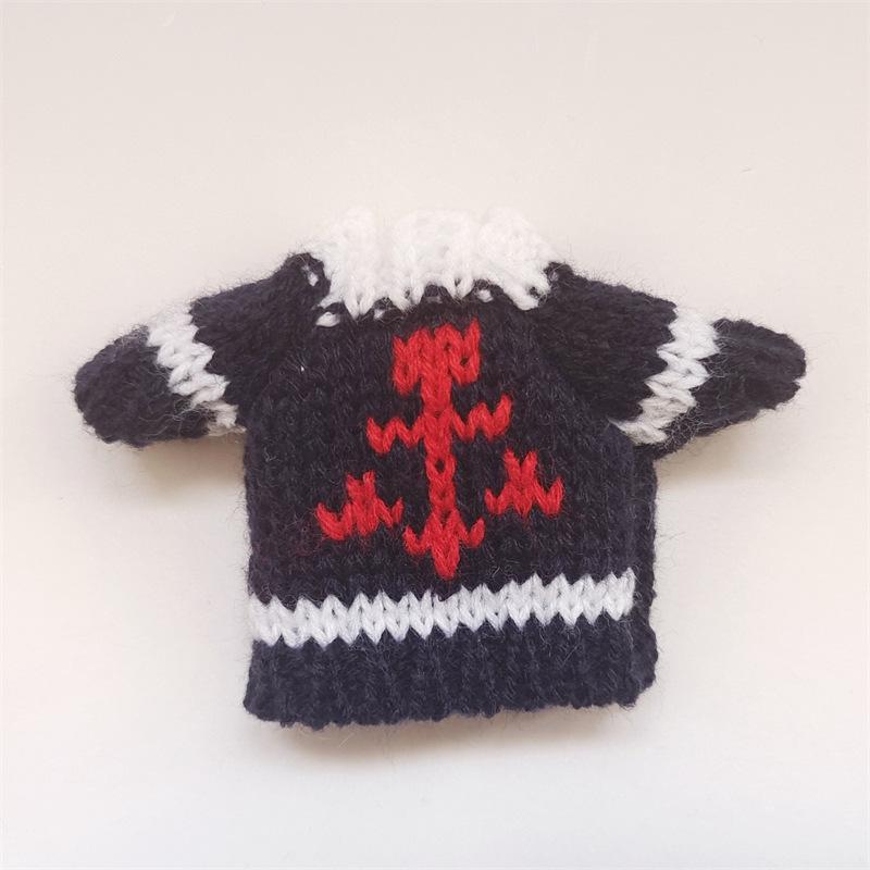 Аксессуары для одежды для куклы Лабубу: Свитер, кардиган и шарф (Кукла в комплект не входит.) - В наличии