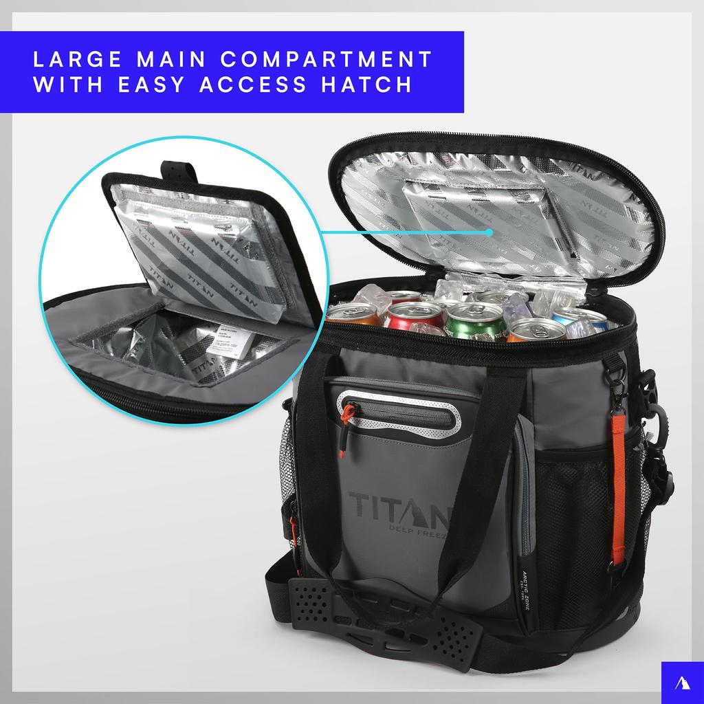 Titan Deep Freeze 24 Can Изолированный Ведро-сумка-холодильник Moss