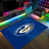 Parramatta Eels Design Crystal Velvet Carpet Cozy Non?Slip Printed Rug For Bedroom Living Room Entrance