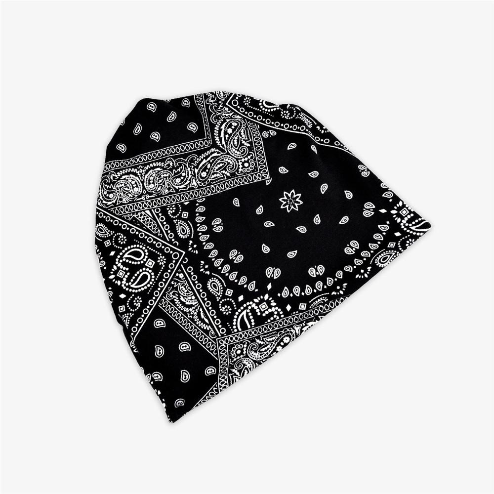 Elastic Spring Summer Chemo Hat Two Layers Sport Casual Head Wrap Scarf Muslim Hijabs Turban Caps