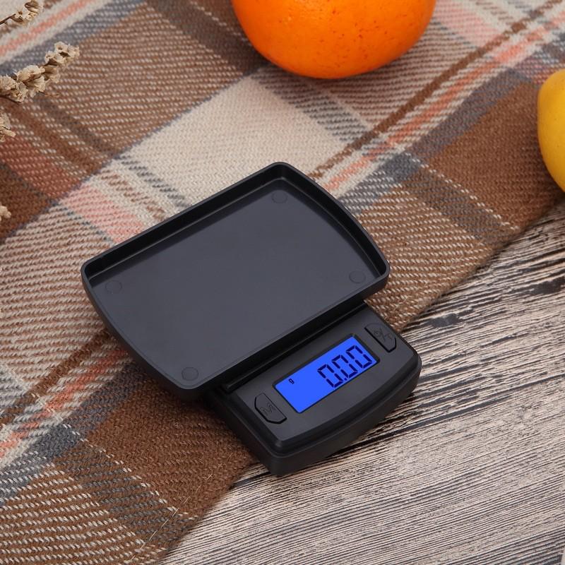 Digital Scales Mini Pocket Electronic Scales for Gold Jewelry Medicinal Herbs Baking 0.01g/0.1g Precision Weight Balance Scale