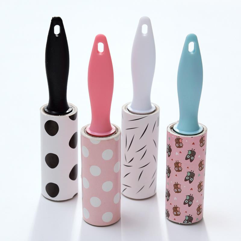Dust Cleaner Clothes Coat Sticky Roller Portable Tear-Out Sticky Paper Roller