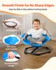 Kids Swivel Chair, 220 lbs Capacity, Cylinder Shape Sensory Spinning Chair, Autistic Kids Sensory Toy Seat with Non-Slip Metal Base, Toddler Sit &