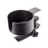 Hachibanya Drink Holder Desk Earphone Stand Storage Holder Black