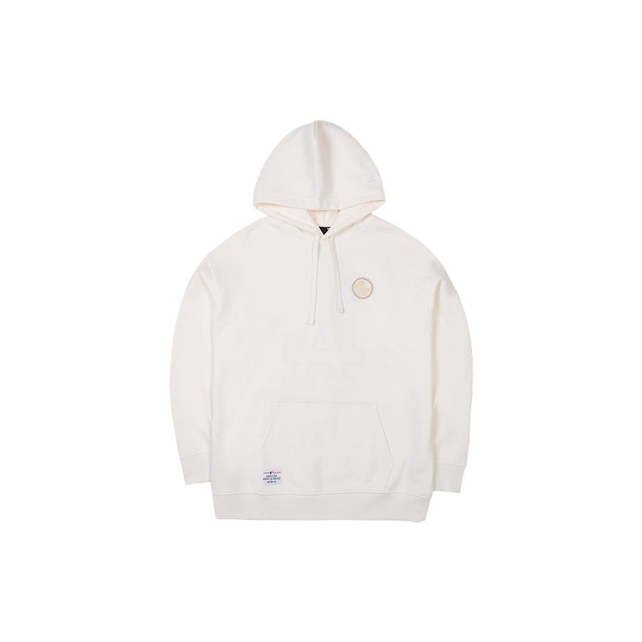 New Era SS23 Колледжный стиль Худи с принтом буквы NY Унисекс худи Цвет слоновой кости 13558600
