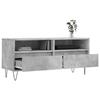 VidaXL TV Stand Concrete Grey 100x34.5x44.5 Cm Engineered Wood 831240