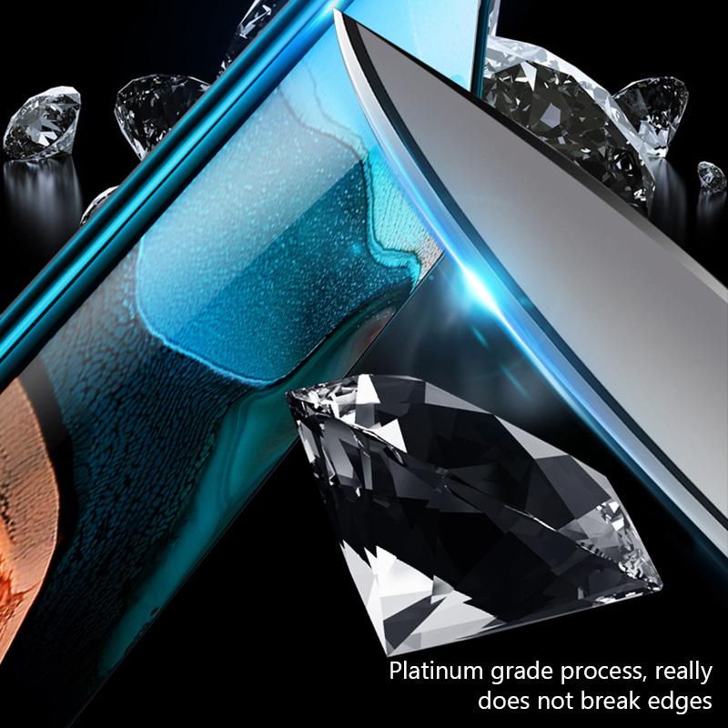 Защитное стекло для экрана для iPhone Samsung Xiaomi Redmi Poco OPPO Realme Vivo полное покрытие с полным клеем закаленное стекло Flim