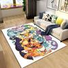 Japanese Anime Cartoon Cute Area Rug,Carpet Rug for Living Room Children's Bedroom Sofa Decoration,Kids Play Non-Slip Floor Mat