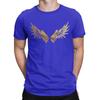 Gold Angel Wings Graphic 100 Cotton Tshirt Wings Of Dream Tops Tees For Unisex