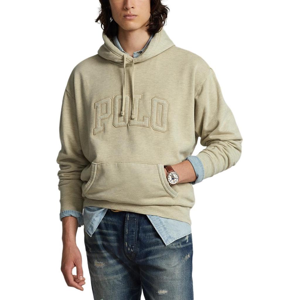 Мужская толстовка флис с капюшоном и длинным рукавом с вышивкой логотипа Polo Ralph Lauren FW25 MNPOKNI16822494-270