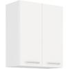 ATLAS 2-дверная стенка - Белый декор - Д60 x Г31 x В72 см