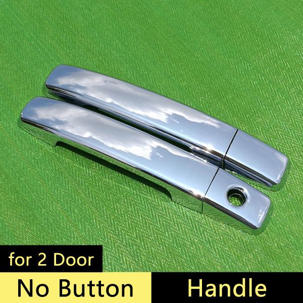 For Nissan Pathfinder R51 2005 - 2012 Luxurious Chrome Door Handle Cover Trim Set for 4Door Never Rust Car Accessories Stickers