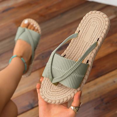 Модные женские балетки-шлепанцы 2025 Новые удобные сандалии Повседневная уличная пляжная обувь Женская модная легкая обувь Шлепанцы Слайды Женские