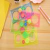 1 pc Spirograph Metric  Ruler Multifunctional School Supplies Cartoon Measuring Too  Student
