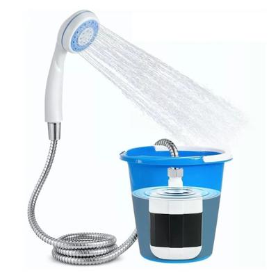 Походный душ-насос Простой в использовании Компактный Портативный Перезаряжаемый Уличный Электрический Душ