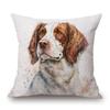Джек Рассел Йоркшир Лабрадор Такса Пудель Далматин Домашний Питомец Собака Постер Искусство Наволочка Подушка,(10)