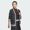 Adidas Golf 24 Fw Women S Knitted Pulley faShion 3S Check Cardigan iS4754 Black