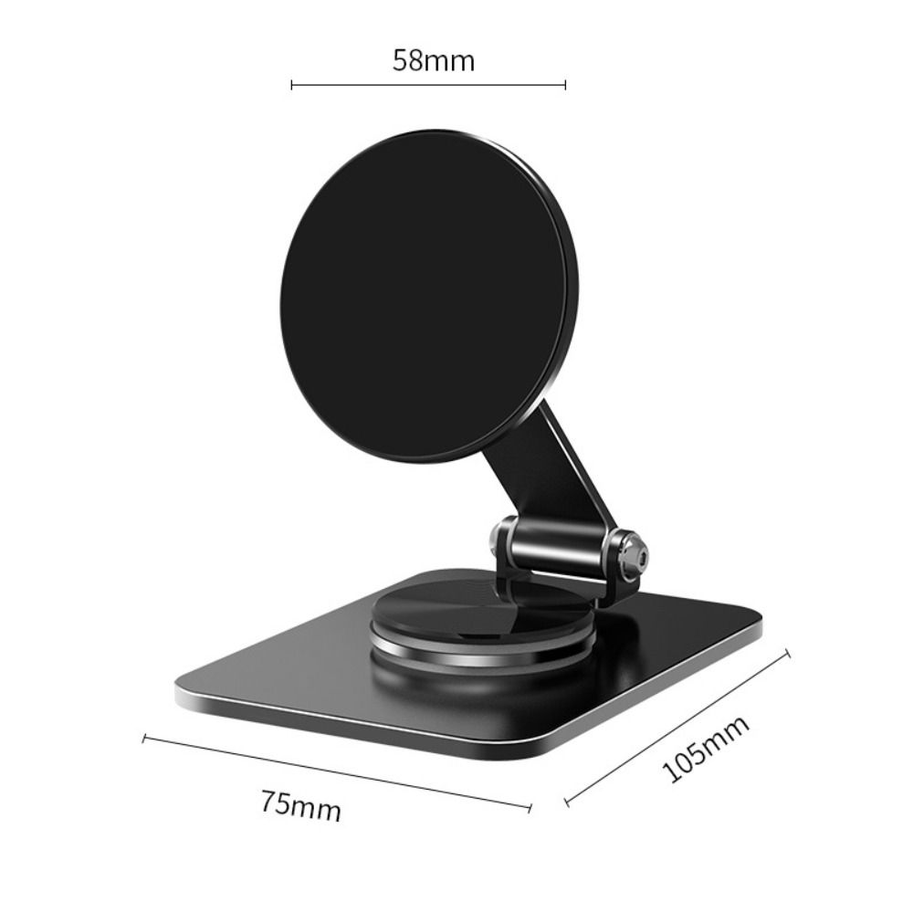 Магнитный держатель для телефона с вращением на 360°, складной настольный держатель для мобильного телефона, новый держатель для мобильного телефона