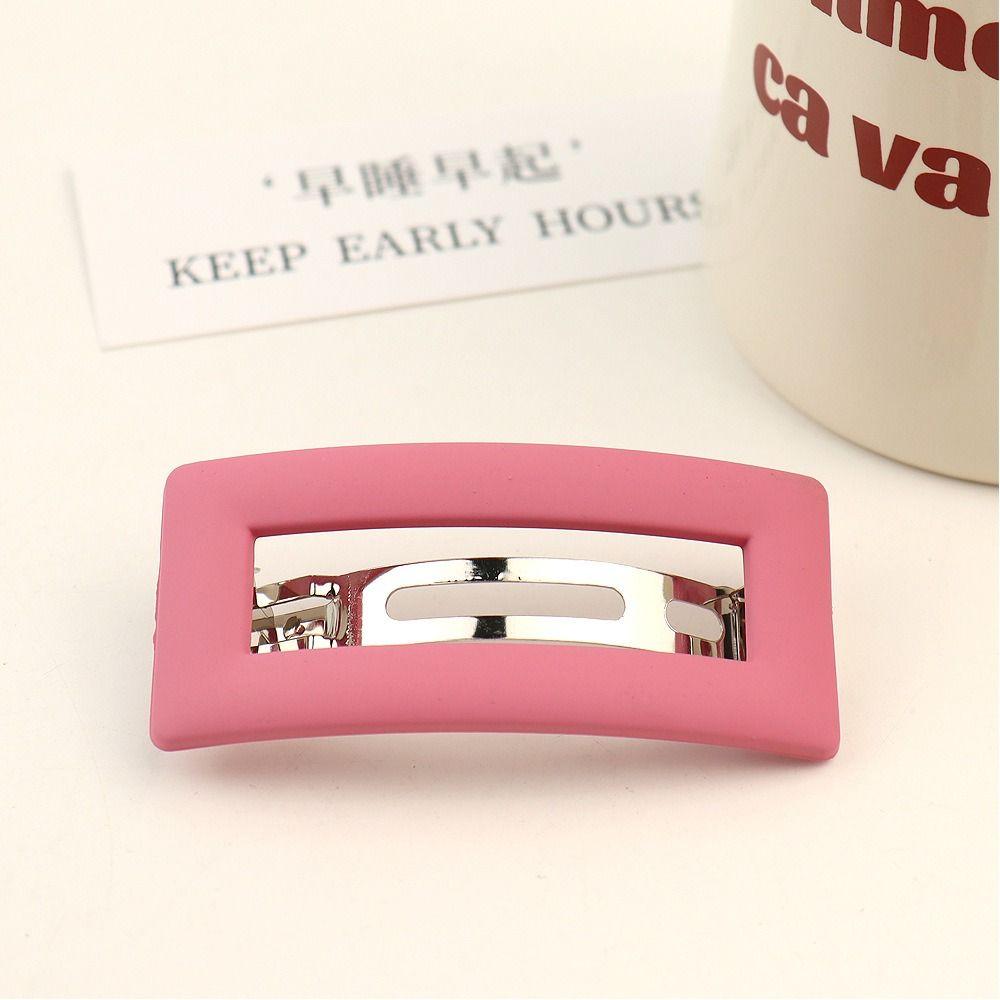 Women Girls Matte Hairgrips Elegant Hair Barrettes Hairpins Spring Hair Clip