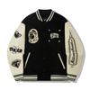 Коллаборация Li Ning X Billionaire Boys Club Повседневная Удобная Свободная Куртка Мужская Куртка Черный Молочный AJMU103-3