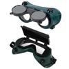Welding Glasses Grinding Goggles Double Flipp Welding Glasses Protective Glasses Welder Welding Dust Goggles And Wind Goggles