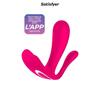 Vibromasseur - Satisfyer - Top Secret+ - Triple Stimulation - Flexible - Rose