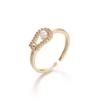 Fashionable Temperament Pearl Index Finger Ring, Personalized Temperament Open Rings