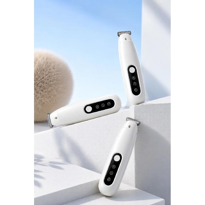 Pet Paw Trimmer Cordless, Small Electric Clipper for Cats Dogs, Low Noise for Grooming Paws Face Eyes