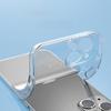 Smooth Frosted Anti Shock Mobile Phone Cover for Samsung Z Flip 4 3 With Finger Ring Crystal Clear Case