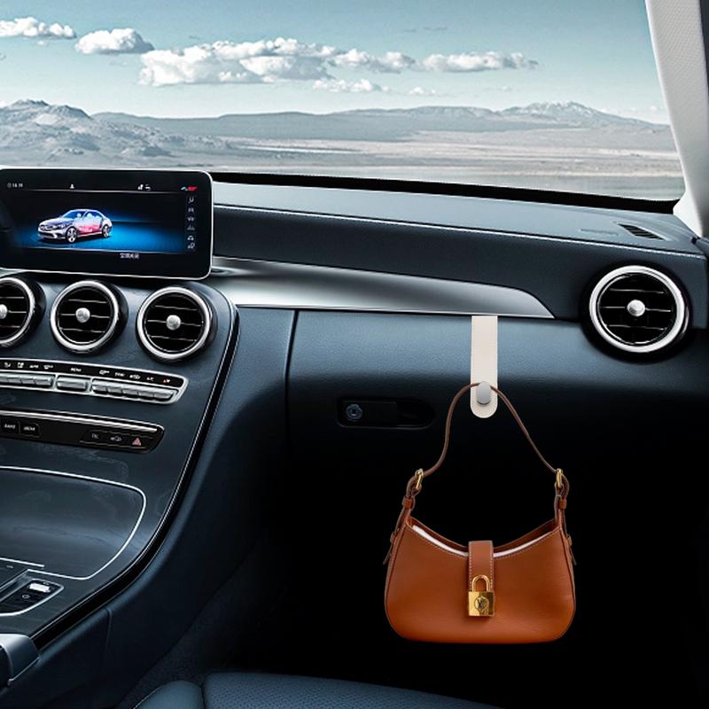 Крючок для ключей на самоклеящейся вешалке для автомобиля, самоклеящийся органайзер для автомобильного кабеля, самоклеящийся крючок, держатель для автомобильных ключей, крючки для хранения в автомобиле