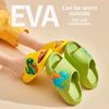 New EVA Kids' Deodorant Slippers - Super Soft, Non-Slip Cartoon Bathroom Shoes for Boys and Girls.