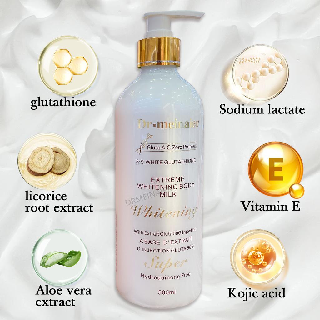 24K Gold Glutathione Body Lotion, 500 ml