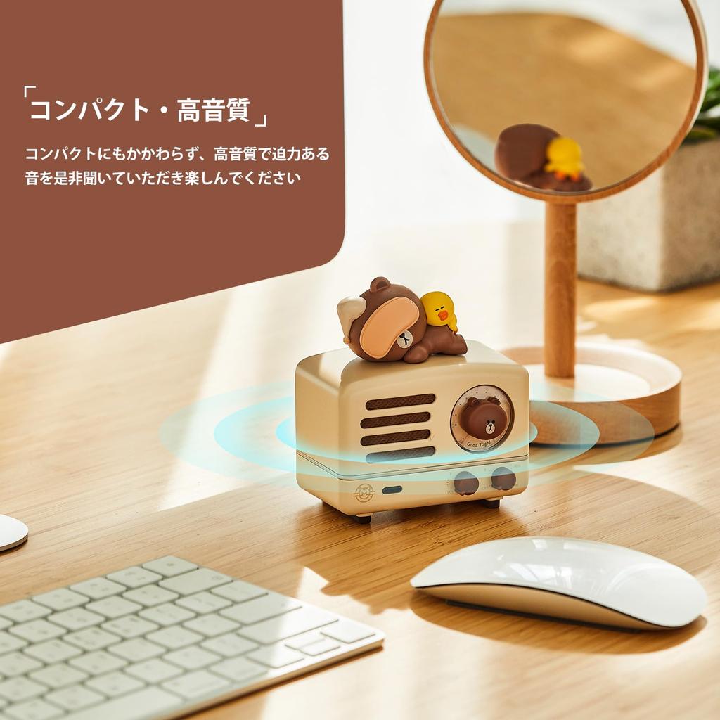 MUZEN OTR Metal Bluetooth Speaker with FM AUX Excellent Sound Handheld Retro Cute for Women Exclusive (Portable Speaker) Radio, Function, Quality,