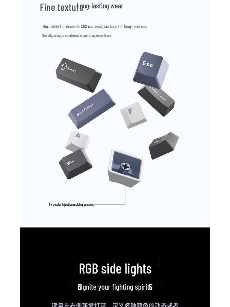 AULA F87Pro Wireless/Wired Mechanical Gaming Keyboard with Bluetooth