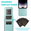 Dual Layer Wallet Card Slot Flip Magnetic Leather Case for iPhone 15 14 13 12 Pro Max Xs Max Xr 8 / Samsung S23 S22 S21 Ultra Plus A14 A13 A54 A53 A52