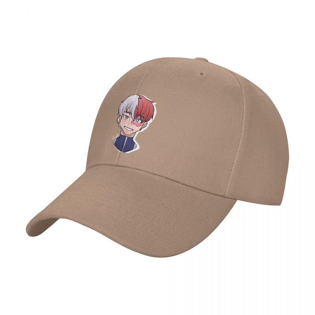 Todoroki MHA Art by Centuriosa Baseball Cap Snapback Hat Beach Man Luxury Ladies Mens