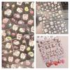 3D рельефные мультяшные наклейки Hello Kitty - Милый и девичий декор для DIY