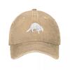 White ferret art Baseball Cap Hat Unisex Luxury hiking hat dad hat Luxury Unisex cap Unisex Luxury Brand Womens
