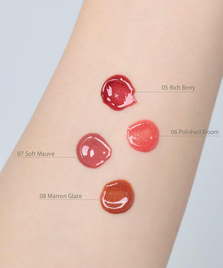 Petal Blooming Gloss 06 Polished Bloom Lip Highly Pure Pink to/one Gloss, Pigmented,
