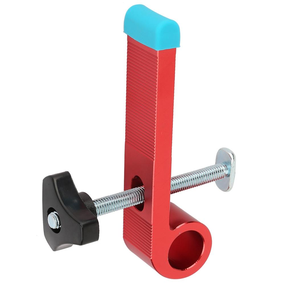 T Type Slide Slot Track Stopper Woodworking Positioning Limiter Wood Clamp Tool(B type)