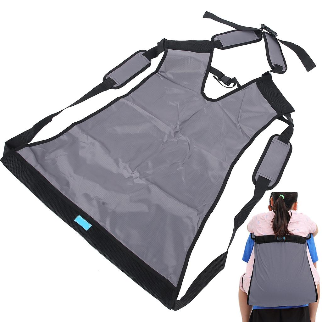 Patient Lift Sling Carrier Disabled Elderly Strap Up Down Stairs Moving Transfer