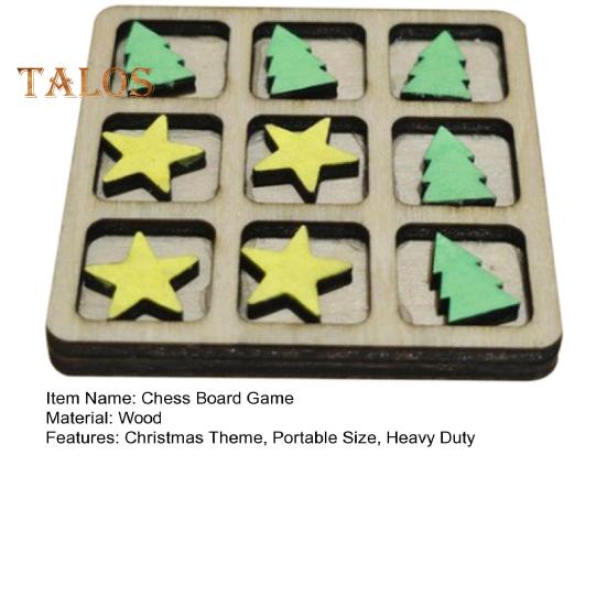 Рождественская шахматная настольная игра с 5 деревьями 4 звезды тренировка логического мышления 2 игрока дети взрослые обучающая мини шахматная доска игрушка малыши мальчики девочки