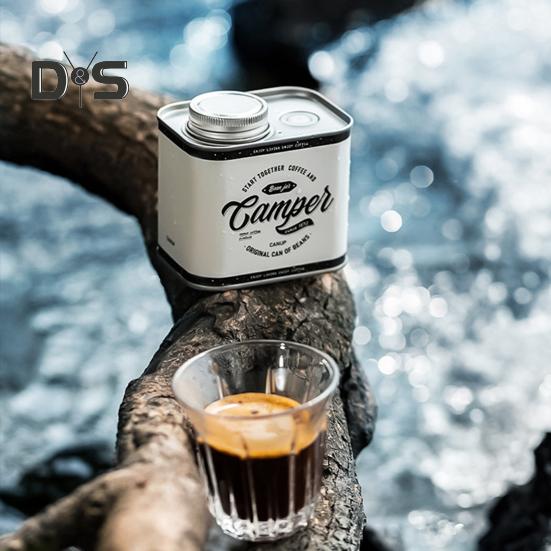 150 г герметичная банка для кофе в зернах, открытый длительный срок службы, пищевой контейнер для хранения свежести для домашнего кемпинга