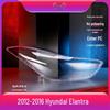 Hyundai Elantra Headlight Cover Lens (2012-2016) Front/Rear Lower Shell