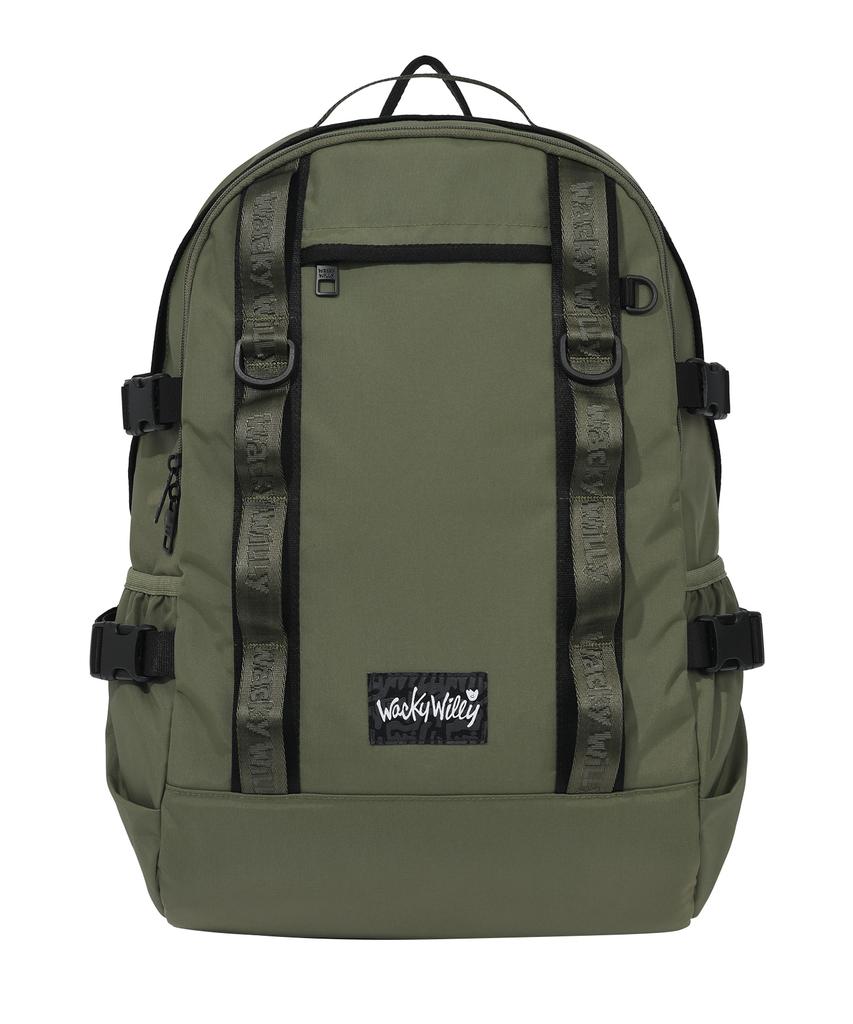 Сумасшедший Вилли Рюкзак из стропы Cordura Оливково-зеленый