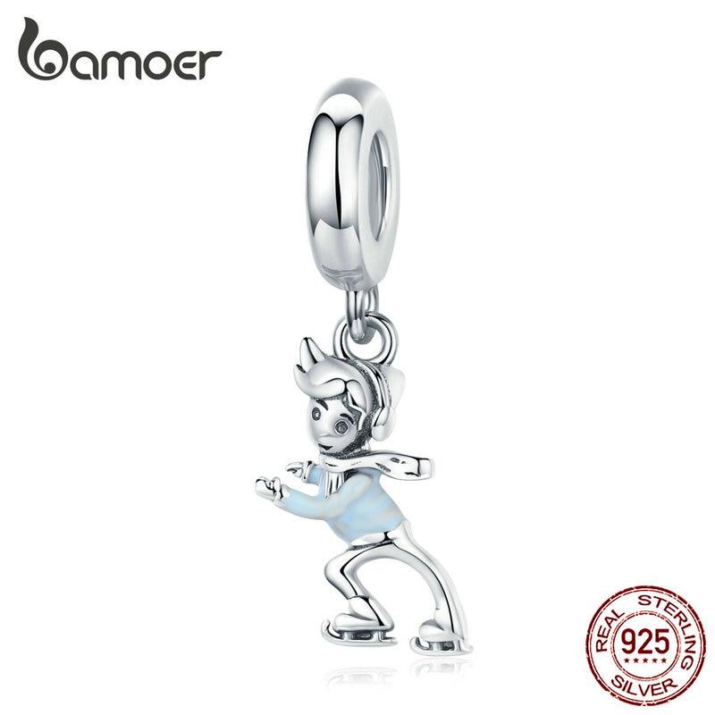 Шармы из стерлингового серебра 925 пробы, для браслетов